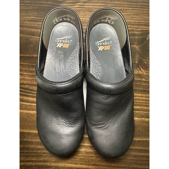 Dansko XP 2.0 Black Clog EUR 39 Women's US  8.5 - 9 Slip On Comfort Shoes - Picture 6 of 12